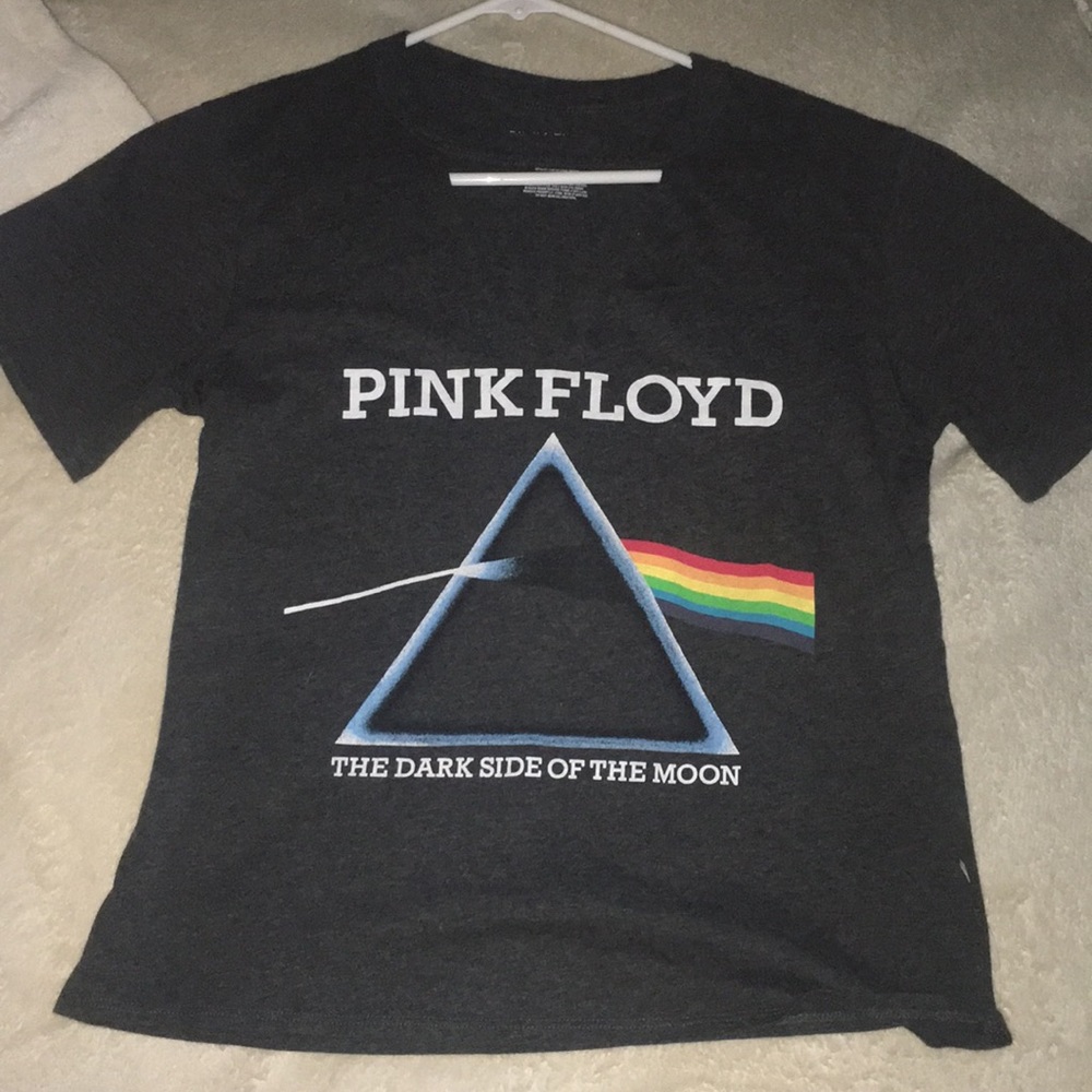 Pink Floyd v cut t shirt